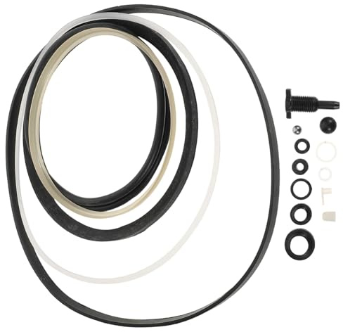 CIYODO Kit de Réparation Joint Cric Hydraulique Complet Accessoires Robustes pour Cric Bouteille Durables pour SUV et Camion Réparation Rapide et Étanchéité Renforcée