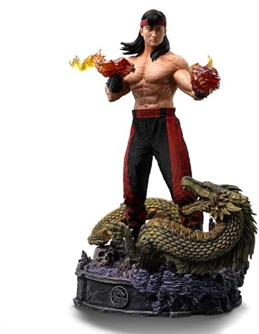 Iron Studios Collectible Statue Liu Kang Mortal Kombat Art Scale 1/10 Polystone Resin 8.8 inches