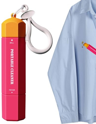 Bolígrafo Quitamanchas - Bolígrafo Eliminador de Manchas para Tela | Sin Agua-y-Elimina Grasas | Quitamanchas de Emergencia para Viajes y Uso en Movimiento | Ropa, Auto, Oficina y Escuela, Mantiene Te