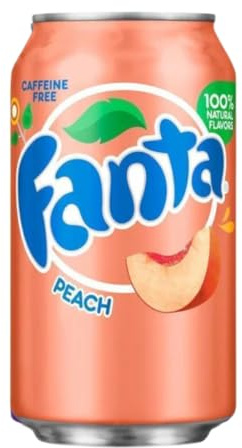 Fenta Peach (USA) 1er-Pack (1 × 355ml Dose) – US-Version – inkl. Pfand
