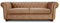 Sofa Chesterfield Asti 3-Sitzer, Couch 3-er, Glamour Design, Couchgarnitur, Sofagarnitur, Holzfüße, Polstersofa - Wohnzimmer, Velours (Beige (Velvet 28))