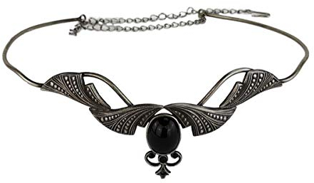 Dark Dreams Diadem Kyrana, Farbe:schwarz