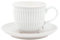 GreenGate Tasse mit Untertasse Alice Weiss Kaffeebecher Everyday Geschirr 300 ml