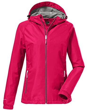 killtec Damen Funktionsjacke mit Kapuze, packbar KOS 15 WMN JCKT, rose, 50, 38276-000