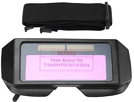 Eujgoov Caretas para Soldar, Gafas de Soldadura con Oscurecimiento Automático Gafas de Soldador Protección UV e Infrarroja