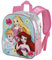 Disney Princesas-Mochila 3D Pequeña, 26 x 31 cm, Capacidad 8.5 L, Azul Adorable