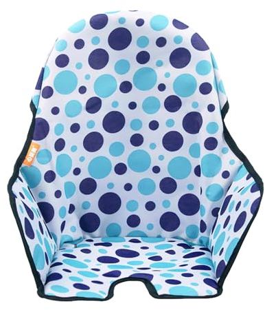 Hochstuhl Sitzbezüge - Baby Hochstuhlbezug Sitzbezug aus Oxford-Stoff,Weiches, waschbares Stuhlkissen, faltbares Hochstuhlzubehör für Ikea-Antilop-Hochstuhl-Babysitzen