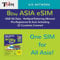 TSIM Asien & Australien eSIM Karte | 8 Tage 6GB | Jetzt mit 5G Netzwerk | Automatische Aktivierung | Australien, Bali, Kambodscha, China, Hongkong, Indonesien, Japan, Malaysia, Singapur, Südkorea,