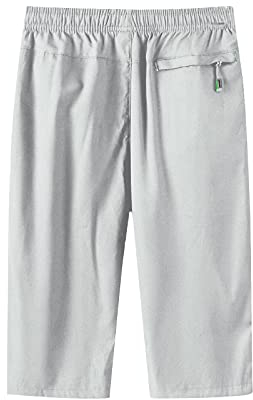 DHYUEN Herren Shorts Sommer Atmungsaktiv Outdoorhose Herren Schlafhose Herren Bermuda Shorts Herren Badehose Cargo Shorts Herren Streifn Chino Hose Herren Kurz Training Shorts Herren Pink(2-Gray,6XL)