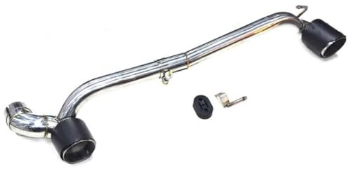Endstuck Auspuff für BMW E90 E92 320i 318i 325i 335i, Auspuffblenden Edelstahl Auto Endstück Endschalldämpfer Spitze Endrohrblende,B Carbon Fiber