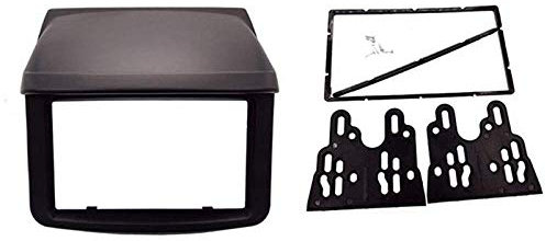 Estéreo de coche de doble DIN para Mitsubishi Pajero L200, reproductor de DVD con pantalla táctil de radio, kit de montaje para salpicadero, panel de montaje, fácil de instalar y usar