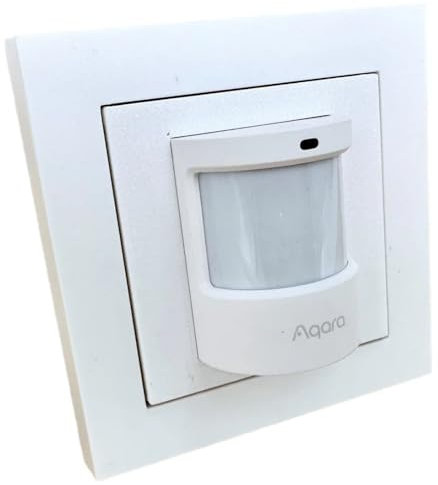 smattex Halterung für Installationsdose und 55mm Rahmen kompatibel mit Aqara P1/P2 - weiß - langlebig - hochwertiger PETG-Kunststoff - Made in Germany