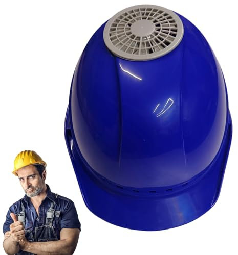 Hut mit eingebautem Ventilator – Kühlset für harte Mützen, verstellbare belüftete Kappen, Kopfschutzausrüstung für Damen, Herren und Outdoor-Arbeiter
