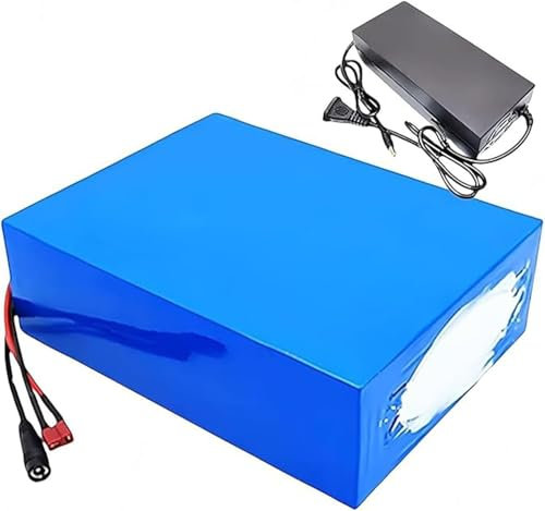 Leilaohu Batteria per Bicicletta Elettrica al Litio in PVC Impermeabile da 72 V E 20 Ah,con Celle di Ricarica da 84 V per Motori 3300 W,3000 W,2800 W,2200 W,1800 W,1500 W,1200 W E 1000 W XT60