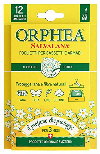 Orphea Salvalana Blätter für Schubladen und Schränke, Packung mit 12 Stück