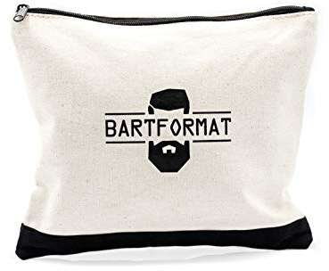 BARTFORMAT Trousse de toilette pour homme - Design intelligent avec protection contre les fuites - Pratique en voyage - Idée cadeau pour homme, beige, 1 Stück (1er Pack)