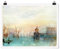Bilderwelten Poster - William Turner - Venedig mit Mond - Querformat 3:4 Glänzend 60 x 80cm