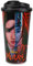 MMmedia Taza Mulan Disney To Go Thermo 450ml plástico Negro Rojo