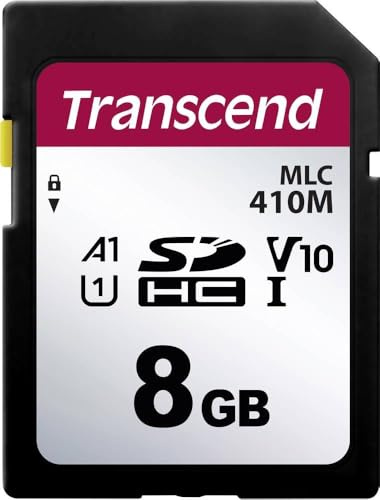 Transcend TS8GSDC410M SD-Karte, 8 GB, Class 10, UHS-I