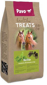 Pavo Healthy Treats Brennessel 1 kg getreidefrei für Pferde