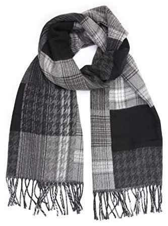 collezione alessandro Italienischer Schal Claire in tollen Farbkombinationen 200cm x 40cm