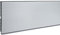 Korner Sockelblende 1,5m Aluminium Gebürstet 150mm | Sockellesite | Sockelprofil | Küchensockel | Eckverbindung | Endstück | Zubehör