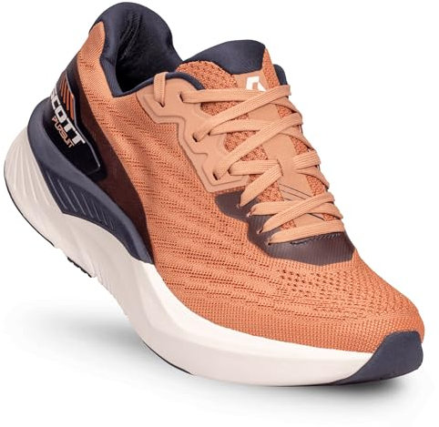 SCOTT Damen Pursuit Laufschuhe Neutralschuh Rose Beige/Dark Blue - Beige