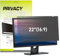 Lively Life 22 inch Computer Privacy Screen Filter for 16:9 Widescreen Display, Monitor Screen Privacy Filter, Anti Spy Anti-Glare Blue Light Blocking Screen Protector Film (22,16:9)