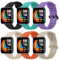 BDIG 6PCS Cinturini per Xiaomi Watch Lite 2, Braccialetto Redmi Watch 2 Lite Cinturino in Silicone Colorato di Ricambio Strap Progettato Accessori Tracker per Xiaomi Watch 2 Lite/Redmi Watch 2 Lite