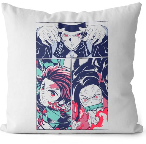 style3 Defeat Demons Kissen mit Füllung 40cm Baumwolle Demon Anime Japan Manga