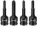 4PCS Socket Adapter, Socket Driver, Cross Screwdriver Bit, 3/8'' for IMPACT Drive Socket Adapter Head PH1 PH2 PH3 PH4
