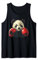 Tier liebt Boxen mit Handschuhen, lustiges Panda-Kostüm Tank Top