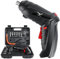 JENABOM 47 in 1 Electric Screwdriver Cordless Rechargeable Set 3.6V Li-ion 3.5N·m Max Torque Electric Rotatable Drill Screwdriver for Multi-Angle Work