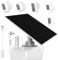6W Solarpanel mit Ladewarnung, Atemlicht, für Ring kamera mit eingebauten wiederaufladbaren Batterien (Spotlight Cam, Stick Up Cam, Stick Up Cam Pro, Spotlight Cam Plus, Spotlight Cam Pro)
