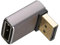 kenable DisplayPort 8K Right Angle Adapter 8K 60Hz (Vertical 90°)