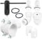 SPARES2GO Washing Machine Drain Out Kit Dishwasher Appliance Waste Pipe Plumbing Set (32mm / 40mm)