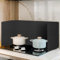 4 Sided Grease Splatter Guard for Stove,Oil Splatter Guard,Anti Splatter Shield Guard,Portable Stainless Steel Backsplash Behind Stove,Foldable Splash Shield Panel for Frying Pan Wall Hob