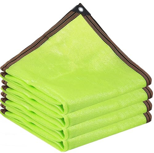 CAQXAQP Telo Ombreggiante Rete ombreggiante giardino con occhielli,85% Tasso di ombreggiatura Vela Ombreggiante Rete Righe 6X10m Telo ombreggiante per pergola patio Serra