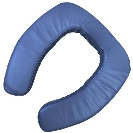 Rehausseur de siège de toilette pour personnes âgées | Ergonomique, étanche et portable – Siège de toilette rembourré avec aide au levage | Pour personnes handicapées, femmes enceintes, personnes
