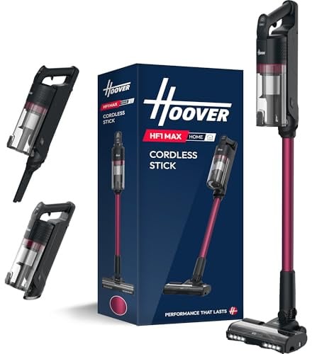 Hoover HF1 Max Cordless Vacuum Cleaner Stick, up to 50min Runtime [HF1M10H]