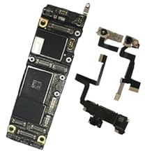 BAPPRJJ Fully Tested Authentic Motherboard For 11 Pro Max 64g/256g Unlocked Mainboard With Face ID Cleaned iCloud (11 256g With Face ID)