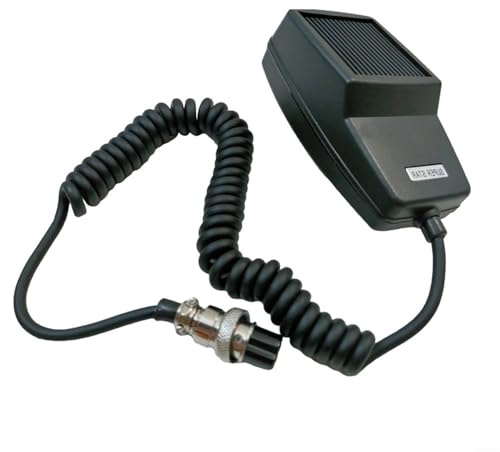 Micrófono de altavoz DM507-4 con conector de 4 pines para Galaxy, para cobra y para radios CB uniden CB, carcasa de ABS resistente, alta sensibilidad para transmisión de voz clara en el vehículo y al