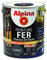 ALPINA Peinture Fer antirouille - Brillant Carbonne 2,5L 30m²