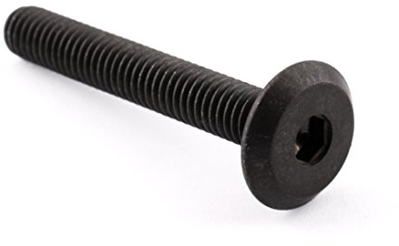 SD Products FCB6040BK-50 Möbelverbinderschrauben, Schwarz