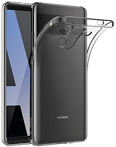 COPHONE® Coque de Protection Compatible avec Huawei Mate 10 Pro Etui Transparent antidérapent Coque en Silicone Transparente Mate 10 Pro et Discrete. Housse Mate 10 Pro Haute Protection.