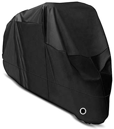 Motorrad Abdeckplane XL für Yamaha TDM 900/850, XV 535 Virago schwarz