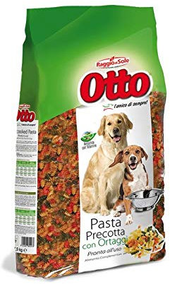 raggio di sole Cane Otto Pasta PRECOTTA con ORTAGGI da 7,5 kg vitamine per Cani Adulti Tutte Le Taglie