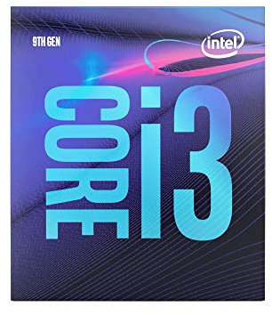 Intel CPU/Core i3-9100 3.60GHz LGA1151 Processor Box 3.6 GHz Box 6 MB Smart Cache – Processors (Intel Core i3-9xxx, 3.6 GHz, LGA 1151 (H4 Slot), PC, 14 nm, 8 GT/s) (Renewed)