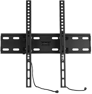 Support Mural pour TV jusqu'à 50 kg, de 32 à 55 jusqu'à VESA 400 x 600 56 mm Distance du Mur orientable Haut/Bas 15° avec Niveau à Bulle