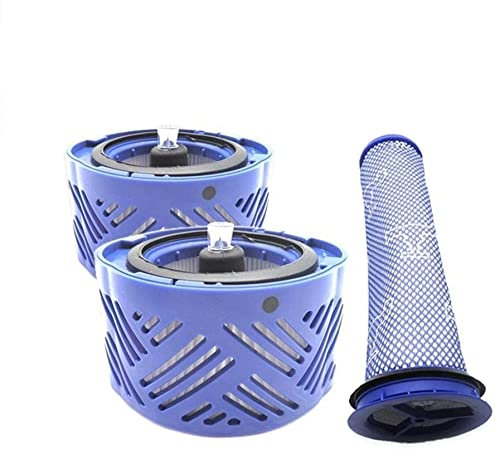 ZRDSZWZ Lot de 2 post-filtre et 1 pré-filtre de remplacement pour aspirateur Dyson V6